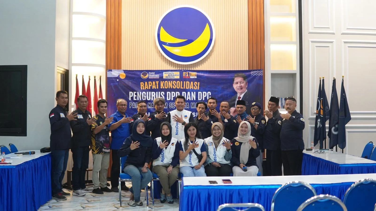RAPAT KOORDINASI DPC SUKUN & DPD PARTAI NASDEM KOTA MALANG