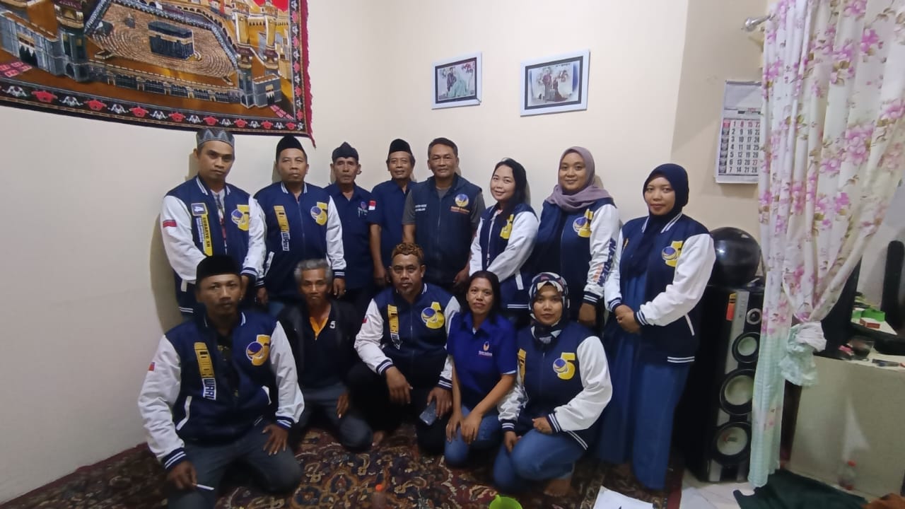 RAPAT KOORDINASI DPC LOWOKWARU & DPD PARTAI NASDEM KOTA MALANG