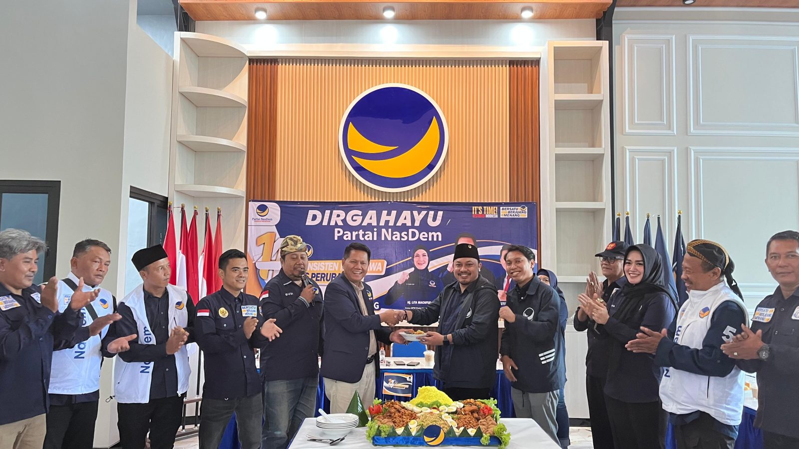 RAPAT KOORDINASI DPC LOWOKWARU & DPD PARTAI NASDEM KOTA MALANG